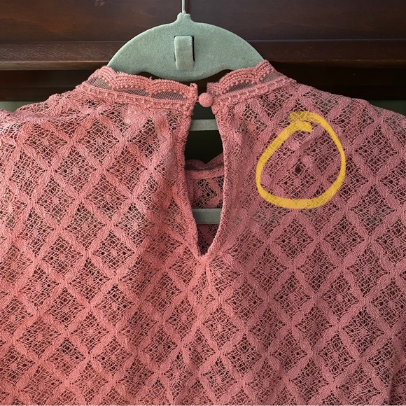 EverNew coquette Pink Lace Long Sleeve with Tank Top. Melbourne - Picture 13 of 16